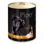 Piper - Премиум консервирана храна за кучета - 400 гр - различни вкусове с говедо шкембе, с масло от ленено семе