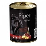 Piper - Премиум консервирана храна за кучета - 400 гр - различни вкусове .дроб/картофи