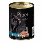 Piper - Премиум консервирана храна за кучета - 400 гр - различни вкусове агне/морков/каф.ориз