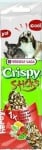 "Crispy Sticks" - Крекер за чинчили и зайчета с билки 